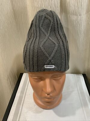 Converse Star Winter Hat Cuff Beanie gray