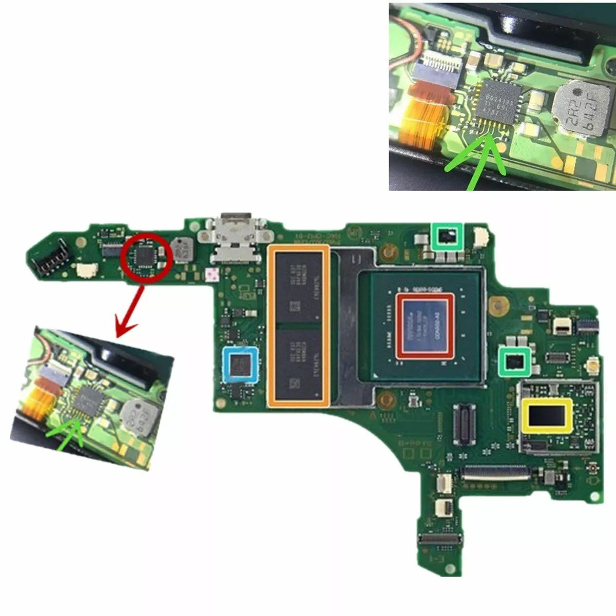 Console Motherboard Replacement Repair Parts for Nintendo Switch