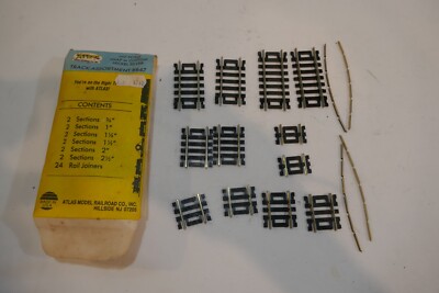 Atlas HO  Scale  36 pc Track Assortment #847 NOS in original package.