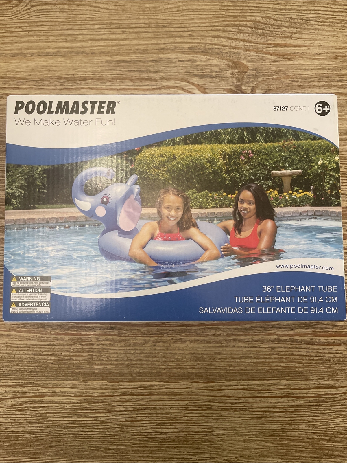 Poolmaster Swimming Pool Float Elephant Tube 36” | eBay