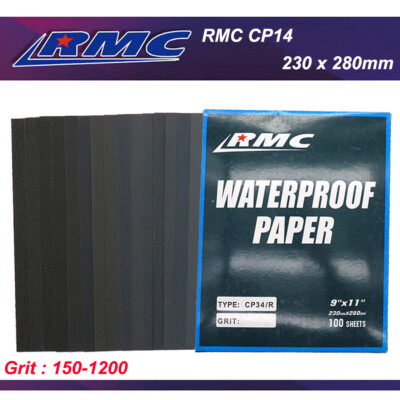 230x280mm Polishing Sanding Block Grit 80-2500 Black Wet Sandpaper Pad CP34 RMC
