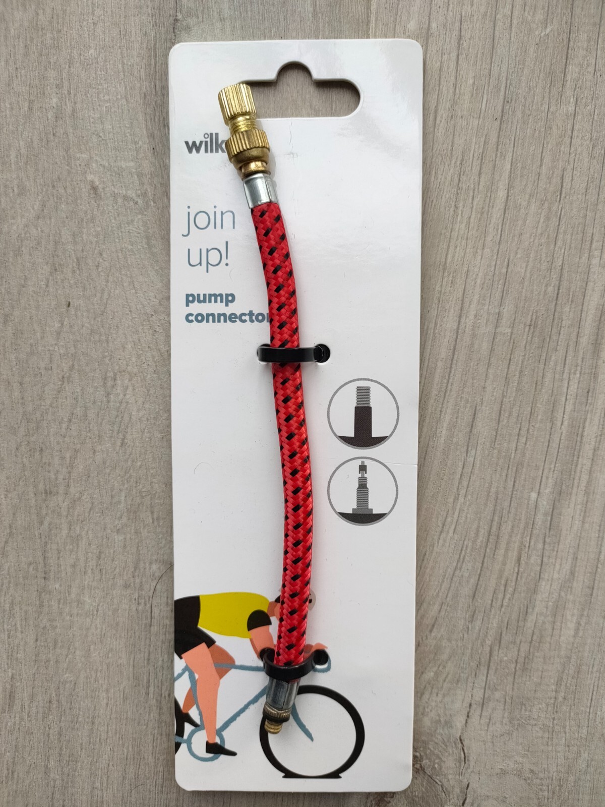 Wilko Cycle Bike Pump Valve Adapter Connector inc Car to Presta Brass