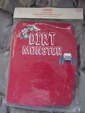 NWT GYMBOREE DIRT MONSTER SHORTY PAJAMAS PJS GYMMIES 12-18 mo