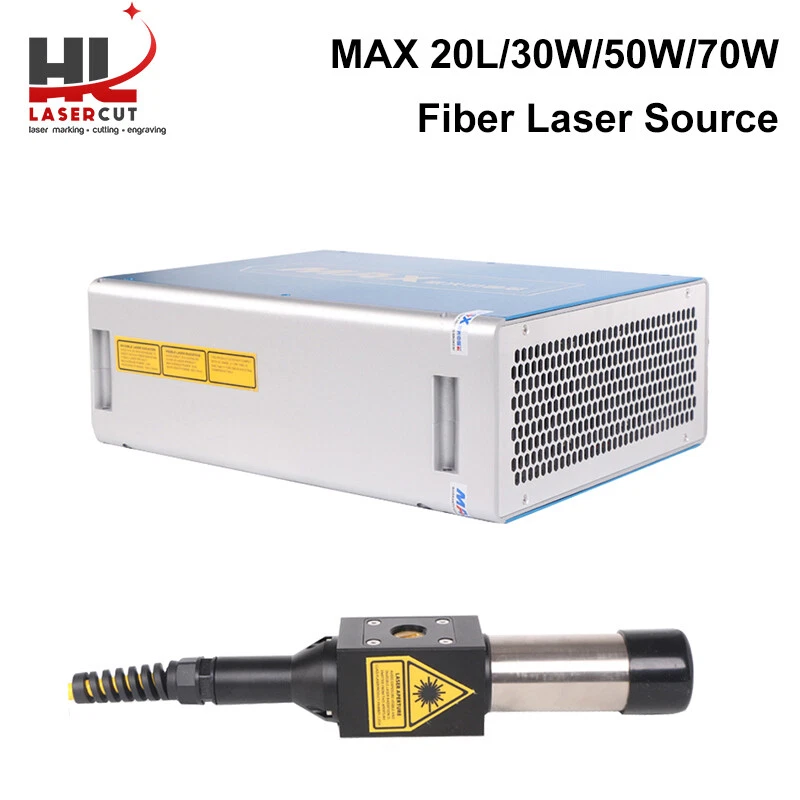 Max 20W 70W Q Switch Pulsed Fiber Laser Source for Fiber Laser Marking Machine