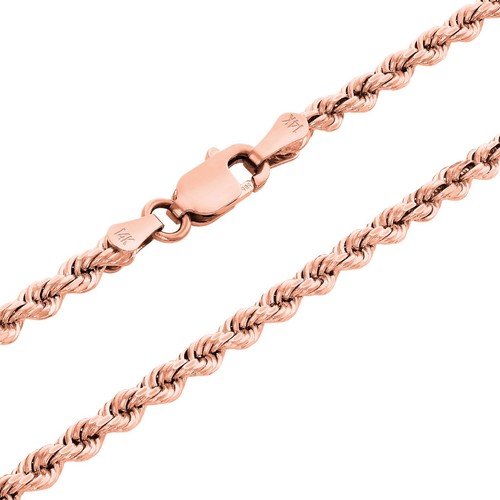 Findout Collana Con Ciondolo Farfalla In Acciaio Al Titanio Placcato Oro Rosa - Catena 40+5 Cm - 2