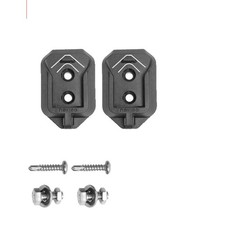 2 Pieces Schwarze Nylon-Werkzeughalterung Werkzeug Wandhalterung Schwarz