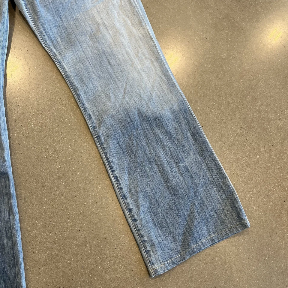 Citizens Of Humanity Jeans Men's 38x32 Jagger Dark Wash Bootcut Denim USA Faded - Image 3 of 4