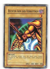 Yugioh RECHTER ARM DER VERBOTENEN , db1-de137 Common deutsch Good
