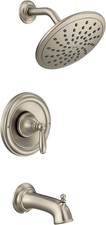 USED Moen T2253EPBN Brantford 1 Handle Tub  Shower Faucet Trim Kit