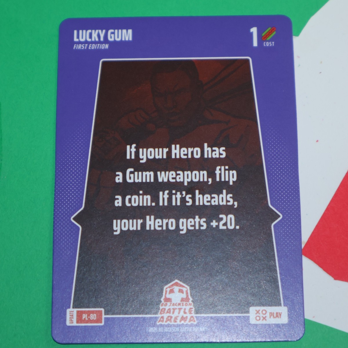 Bo Jackson Battle Arena Update Plays #PL-80 Lucky Gum