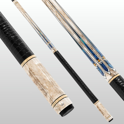 Celestial Marble Pool Cue   Nebula Inlay Carbon Fiber Cue