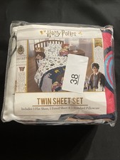 Harry Potter Twin Bed Sheet Set New As Pictured  