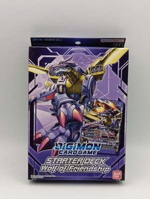 Digimon TCG Starter Deck Wolf of Friendship Zustand Neu OVP