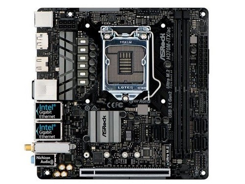 Płyta główna ASRock H370M-ITX/ac Mini-ITX Intel H370 LGA 1151 używana