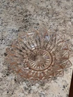 Vintage Pink Depression Glass Serving Bowl