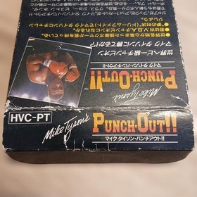 Mike Tyson's Punch-Out!! Boxed for Nintendo Famicom Video Game Japan used