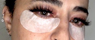 Lint Free Under Eye Gel Pads for Lash Extensions Eye Patches 1 Pair Sealed
