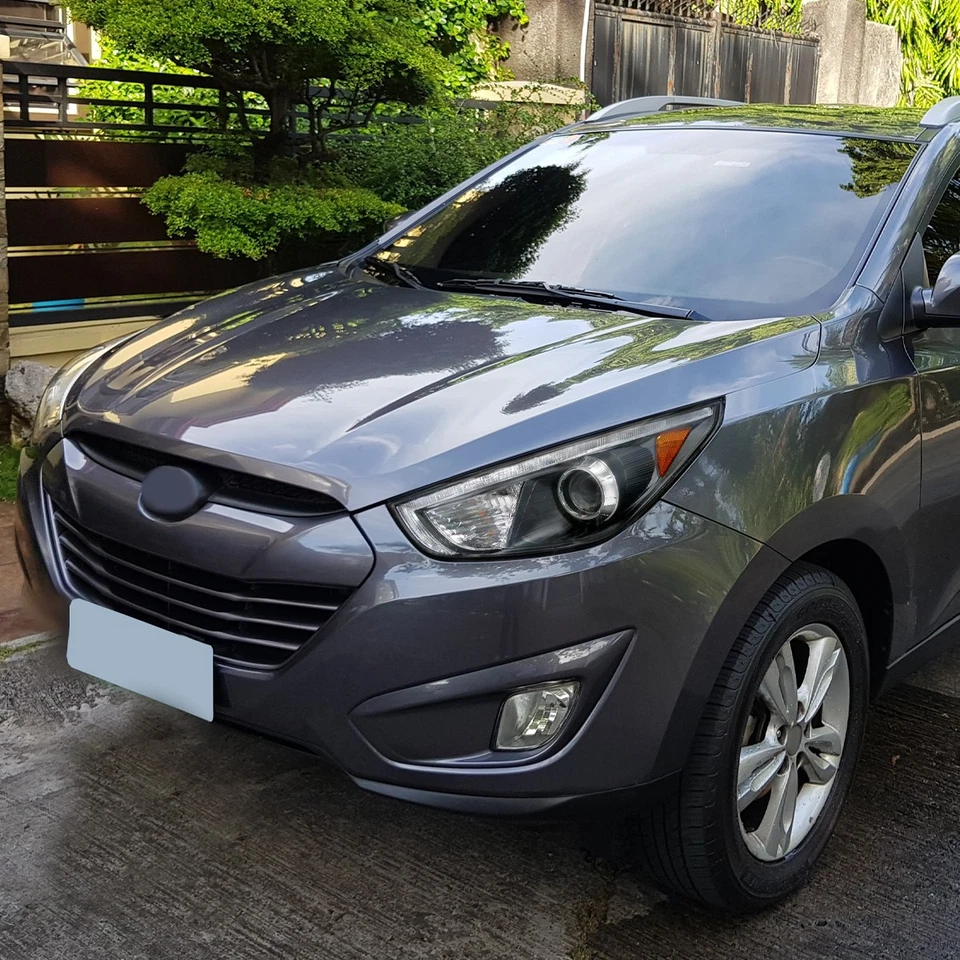 Black Projector Headlights Fits 2010-2013 Hyundai Tucson LED Strip Headlamps L+R - Изображение 2 из 4