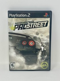 Need for Speed ProStreet PS2 Play Station 2 2007 Complete CIB Video Game Tested