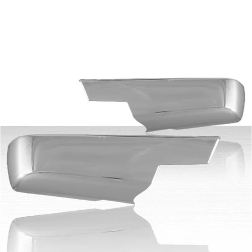 Lower Mirror Cover Set for 2019 GMC Sierra 1500 LD (Old Body) - Chrome