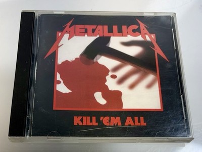 Metallica Kill 'Em All CD 1983 Elektra 12 Tracks Am I Evil Blitzkrieg Metal