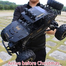 2.4G Remote Control Car 4WD RC Monster Truck Off-Road Vehicle Toys Gifts Kids
