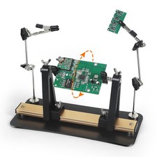 Circuit Board Holder 2Helping Hands with Heavy Base for Soldering and Repair,...