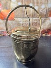 Vintage MCM Solid Brass Ice Bucket by United — photo 1