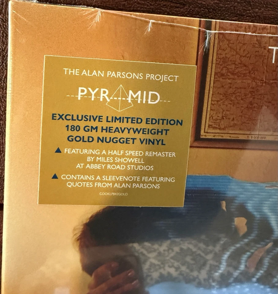 The Alan Parsons Project - PYRAMID - Half-Speed Mastered Color Vinyl SEALED - Image 2 of 3