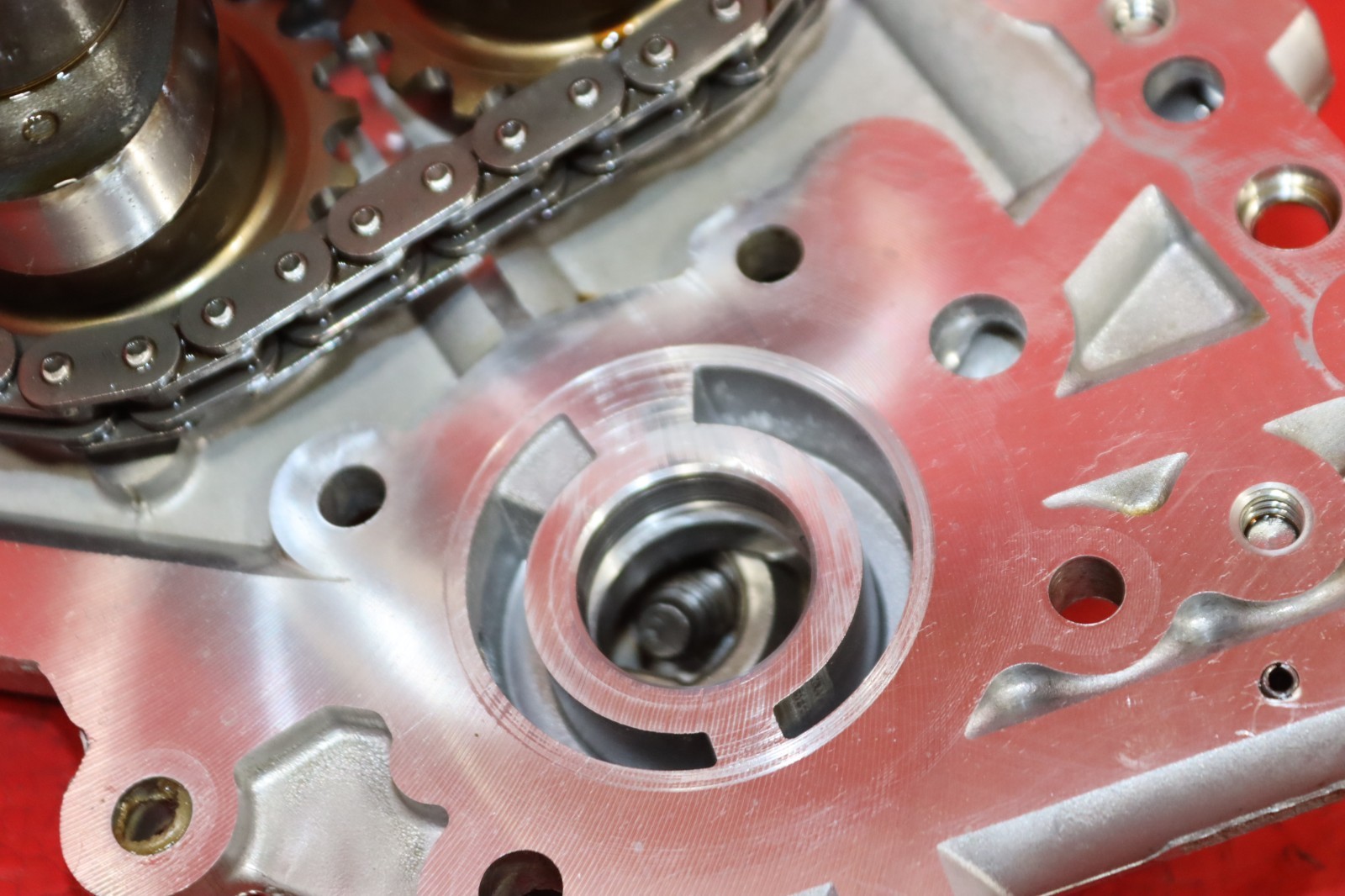 2013 HARLEY-DAVIDSON ELECTRA GLIDE ULTRA LIMITED FLHTK CAM PLATE W/ CAMSHAFTS