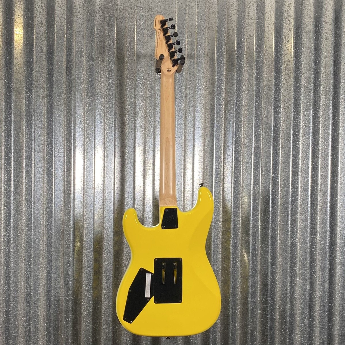 ESP LTD GL-200MT George Lynch Yellow Tiger Stripe Graphic Guitar