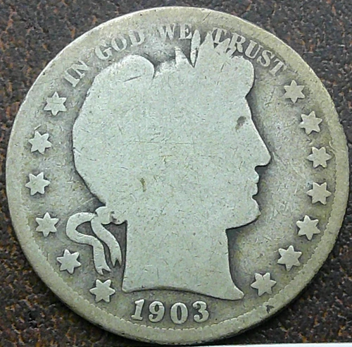 US 1903-S Barber Half Dollar **