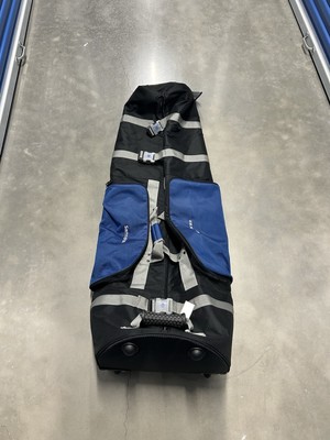 Samsonite Golf Black/Blue/Gray Rolling Travel Bag Soft Cover