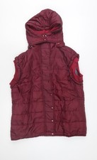 Womens UK Size 18 Urban Diva Red Puffer Jacket