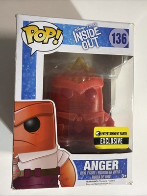 Funko Pop! Vinyl Pixar Anger #136 Inside Out Collectible - Broken Arm - See Pics