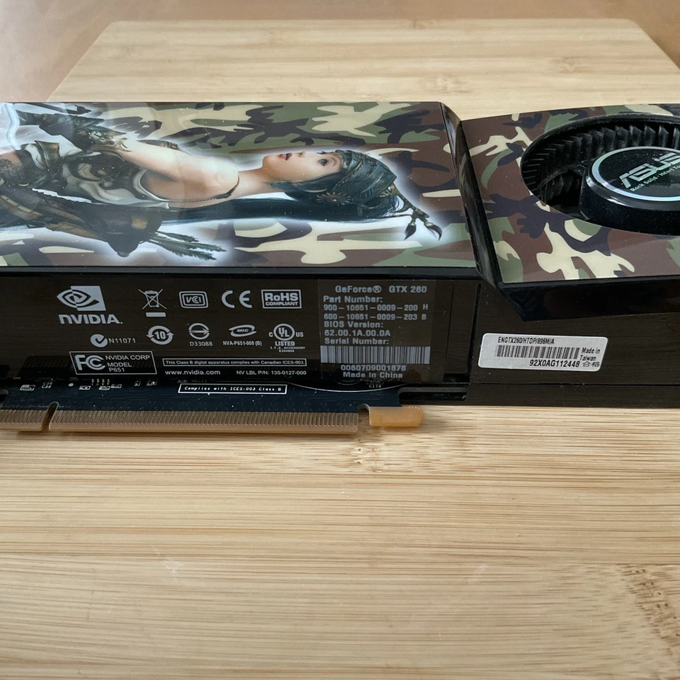 NVIDIA GeForce GTX 260 Graphics Card Lara Croft Tomb Raider - Image 3 of 4