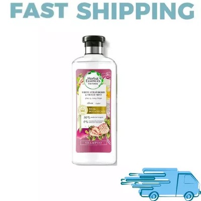 1X Herbal Essences White Strawberry & Sweet Mint Helps Hair Shine Shampoo 400ml