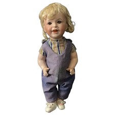 Antique French SFBJ 236 Laughing Jumeau Bisque Baby Doll 14" Restored Jointed 