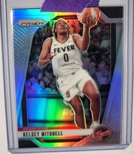 Kelsey Mitchell 2024 Panini Prizm WNBA Silver Prizm #64 Indiana Fever