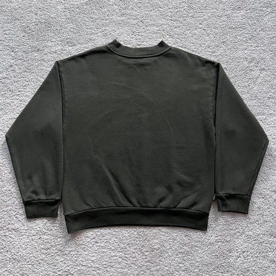 Gosha Rubchinskiy Sweatshirt Mens Medium Green Cyrillic Logo
