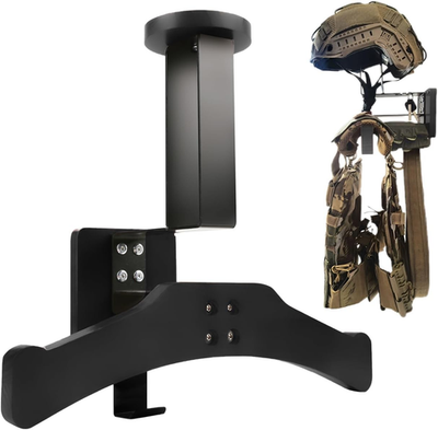 #ad Heavy Duty Wall Mounted Gear Rack for Body Armor and Helmets $45.99