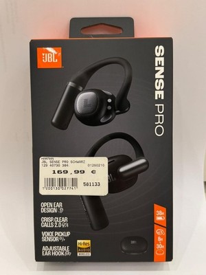 JBL Sense Pro In-Ear Bluetooth Noise-Cancelling Earbuds Kopfhörer schwarz - Neu