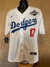 Shohei Ohtani 2025 World Series Dodgers Jersey Stitched Men's Size XL