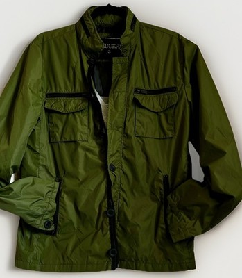 Seduka New York Bold Green Utility Windbreaker Blokecore Rain & Shine Jacket