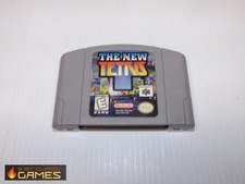 AUTHENTIC!  The New Tetris - GAME ONLY - NINTENDO 64 - 108e