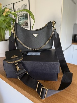 Prada Re-Edition 2005 Tasche aus Saffiano-Leder