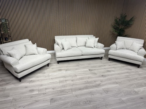 Laura Ashley LYNDEN Style Fabric 3 Seater & 2 Chairs Sofa Set, - RRP £3395 - Picture 2 of 21