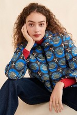 Rachel Antonoff x Anthropologie Caviar Tin and Spoon Puffer Jacket Medium RARE