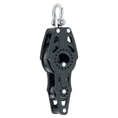Harken 40mm Carbo Air Fiddle Block w/Swivel & Becket 2656 485 lb Working Load