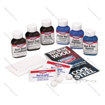 Perma Blue & Tru-Oil Komplettset von Birchwood Casey KOSTENLOSER VERSAND L1241